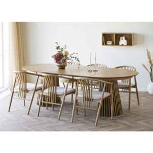 wohnli-moebel-suche-M25206793-1 Ausziehtisch Ø120cm (160/200/240) Eiche 120x75x120cm Holz Braun Moloo Möbel Esszimmermöbel Esstische