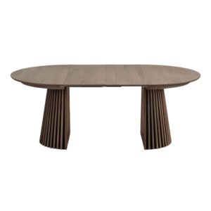 wohnli-moebel-suche-M25206795 Wohnli Möbelsuche - Ausziehtisch Ø120cm (160/200cm) geräucherte Eiche