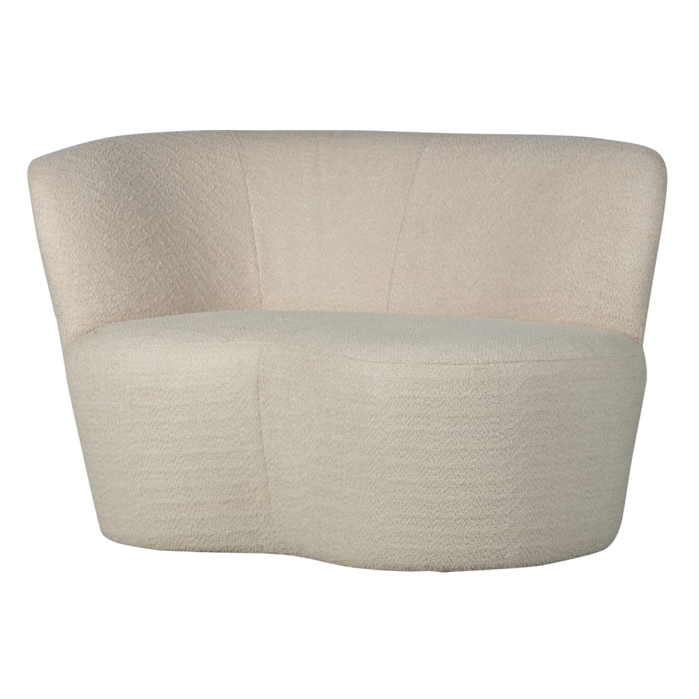 Wohnli Möbelsuche - 1-Sitzer Sofa aus Boucléstoff