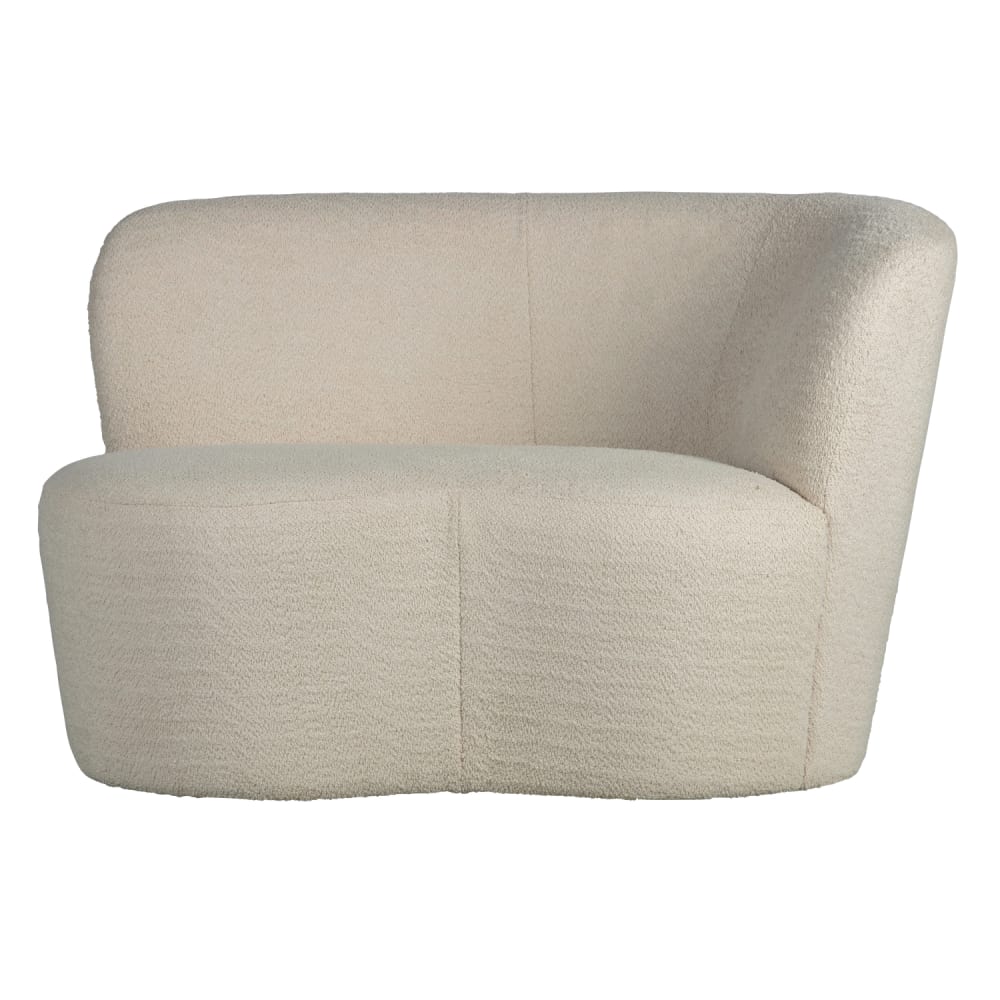 Wohnli Möbelsuche - 1-Sitzer Sofa aus Boucléstoff