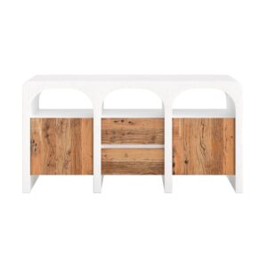 wohnli-moebel-suche-M25207728 Wohnli Möbelsuche - Sideboard aus gebrochenem Weißputz und Akazienholz