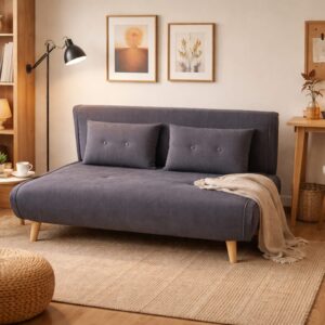 wohnli-moebel-suche-M25207765-1 130x78x82cm Spanplatte Grau Concept Usine Sofas und Sessel Sofas Schlafsofas