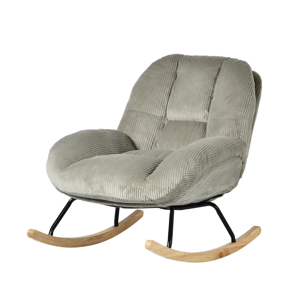 wohnli-moebel-suche-M25207841 Wohnli Möbelsuche - Skandinavischer Schaukelstuhl Cord-Bezug