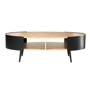 wohnli-moebel-suche-M25207917 Wohnli Möbelsuche - Couchtisch mit schwarzen Metallseiten L120 cm
