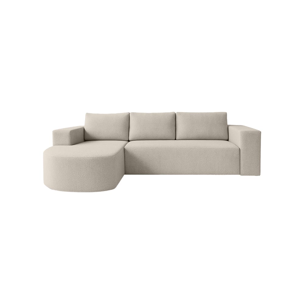 wohnli-moebel-suche-M26001758 Wohnli Möbelsuche - Ecksofa aus Bouclé-Stoff 3-Sitzer