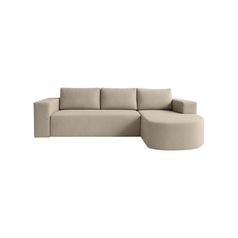 wohnli-moebel-suche-M26001760 Wohnli Möbelsuche - Ecksofa aus Bouclé-Stoff 3-Sitzer