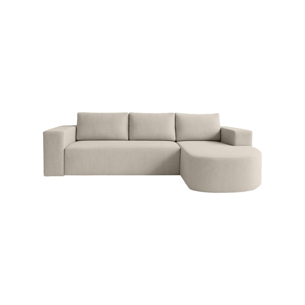 wohnli-moebel-suche-M26001762 Wohnli Möbelsuche - Ecksofa aus Bouclé-Stoff 3-Sitzer