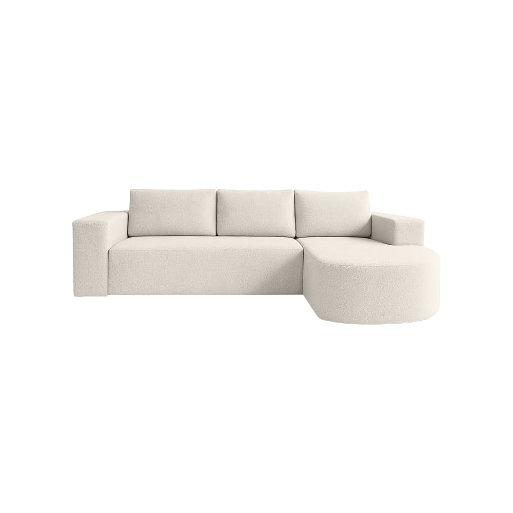 wohnli-moebel-suche-M26001765 Wohnli Möbelsuche - Ecksofa aus Bouclé-Stoff 3-Sitzer
