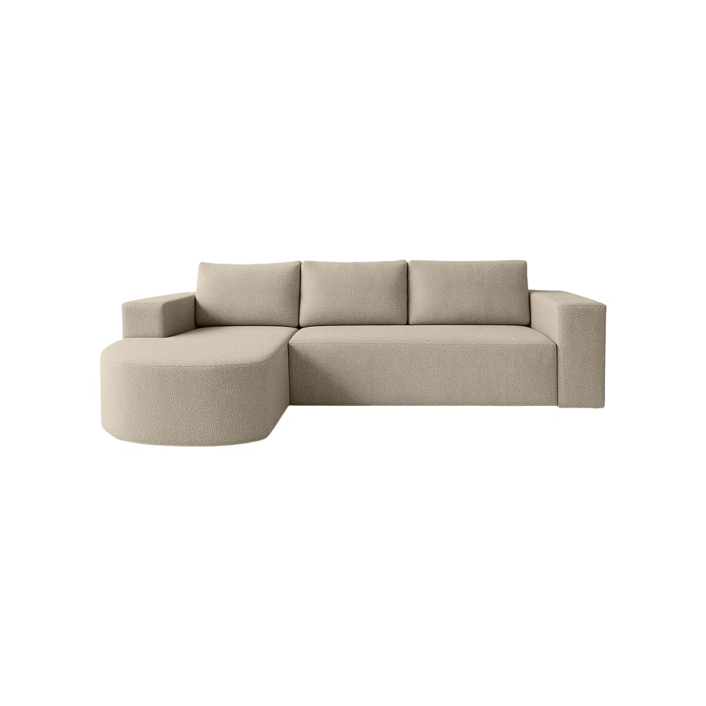 wohnli-moebel-suche-M26001772 Wohnli Möbelsuche - Ecksofa aus Bouclé-Stoff 3-Sitzer
