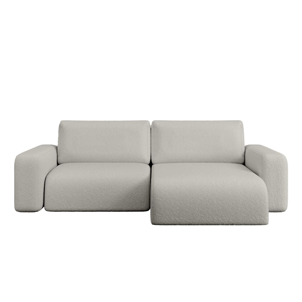 wohnli-moebel-suche-M26001777 Wohnli Möbelsuche - Ecksofa aus Bouclé-Stoff 2-Sitzer