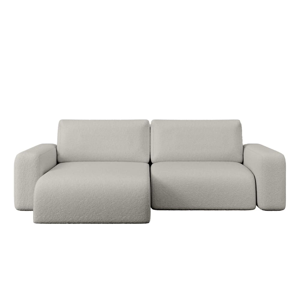 wohnli-moebel-suche-M26001787 Wohnli Möbelsuche - Ecksofa aus Bouclé-Stoff 2-Sitzer