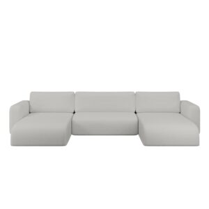 wohnli-moebel-suche-M26001788 Wohnli Möbelsuche - Ecksofa aus Bouclé-Stoff 5-Sitzer
