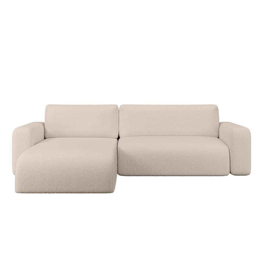 wohnli-moebel-suche-M26001789 Wohnli Möbelsuche - Ecksofa aus Bouclé-Stoff 3-Sitzer