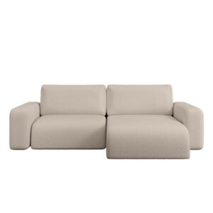 wohnli-moebel-suche-M26001791 Wohnli Möbelsuche - Ecksofa aus Bouclé-Stoff 2-Sitzer