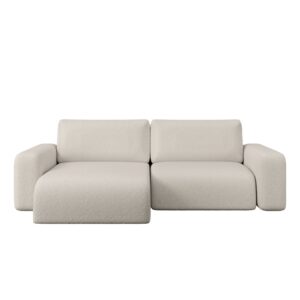 wohnli-moebel-suche-M26001792 Wohnli Möbelsuche - Ecksofa aus Bouclé-Stoff 2-Sitzer