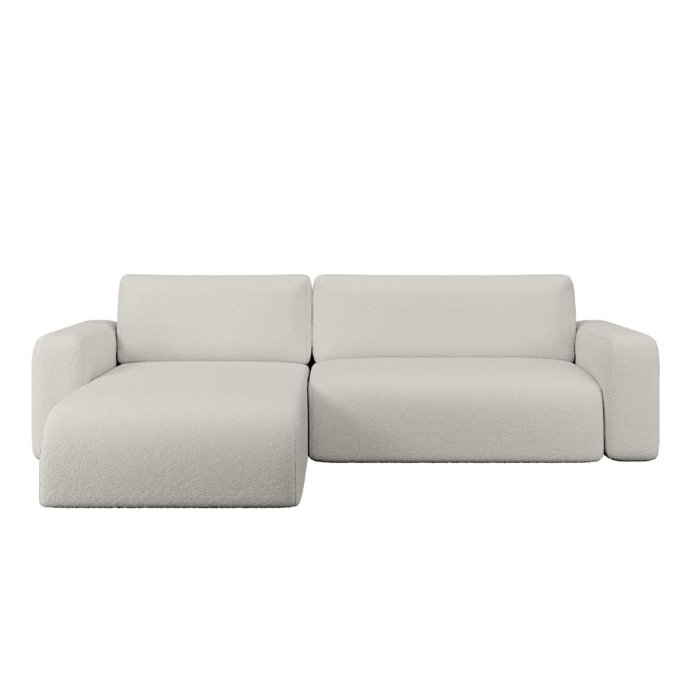 wohnli-moebel-suche-M26001793 Wohnli Möbelsuche - Ecksofa aus Bouclé-Stoff 3-Sitzer