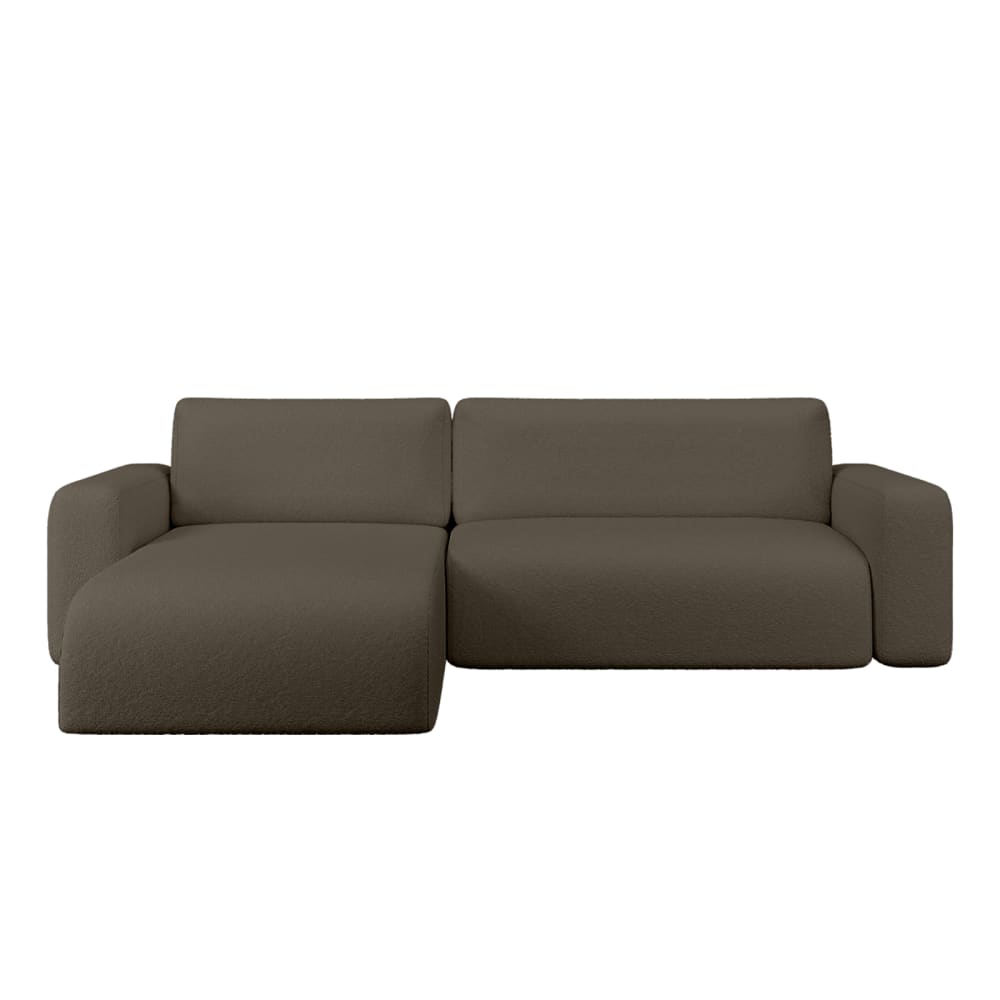 wohnli-moebel-suche-M26001796 Wohnli Möbelsuche - Ecksofa aus Bouclé-Stoff 3-Sitzer