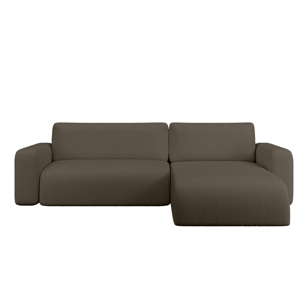 wohnli-moebel-suche-M26001800 Wohnli Möbelsuche - Ecksofa aus Bouclé-Stoff 3-Sitzer
