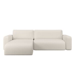 wohnli-moebel-suche-M26001801 Wohnli Möbelsuche - Ecksofa aus Bouclé-Stoff 3-Sitzer