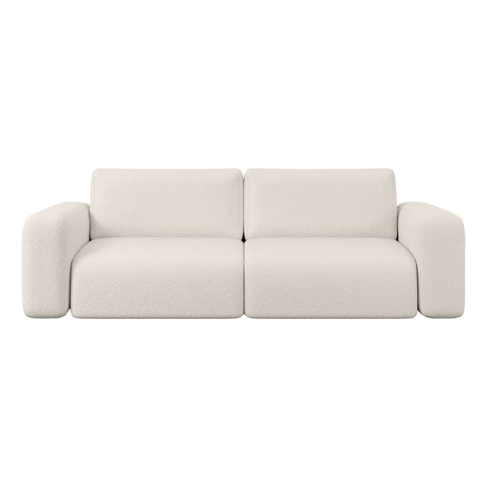 Wohnli Möbelsuche - Sofa aus Bouclé-Stoff 2-Sitzer