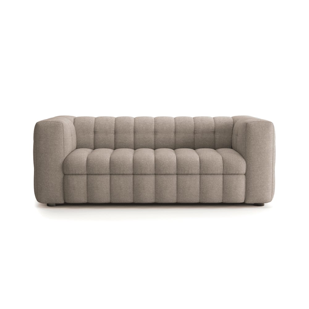 wohnli-moebel-suche-M26002638 Wohnli Möbelsuche - 3-Sitzer Stoffsofa mit Schlaffunktion L220 cm - Taupe