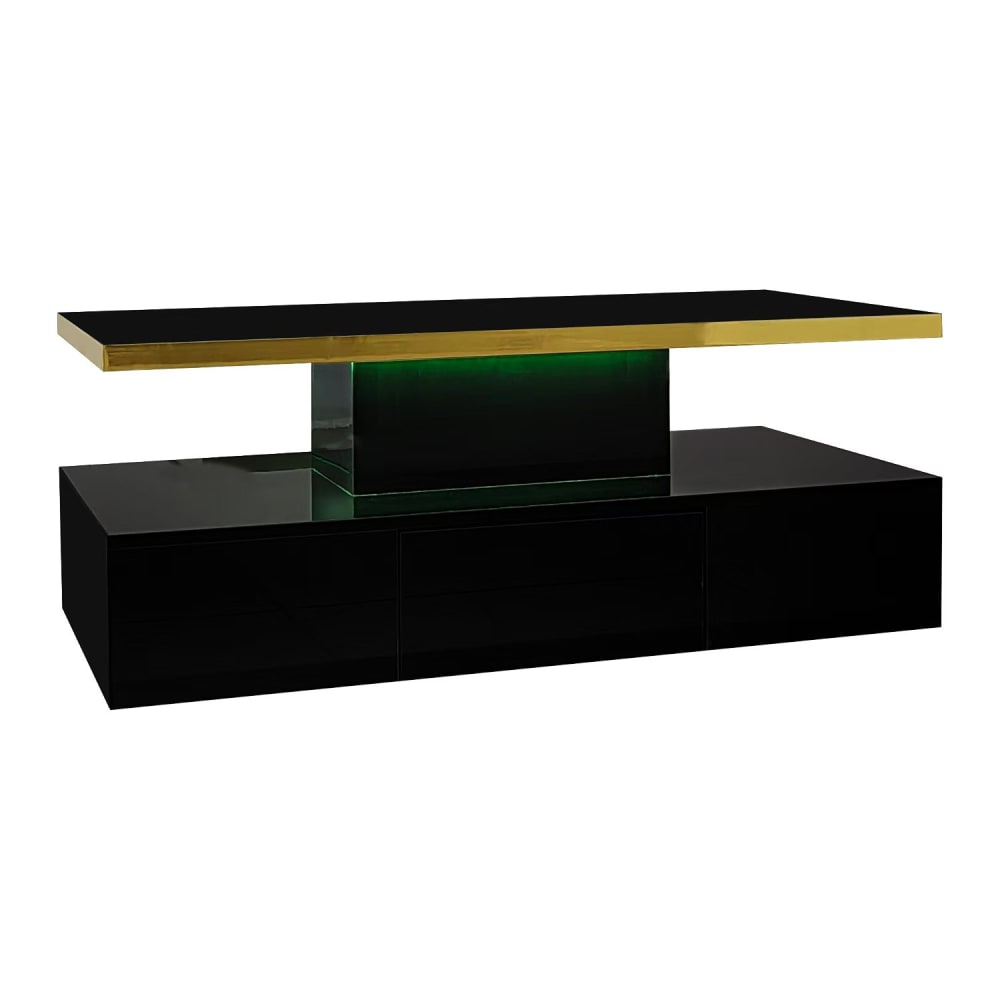 wohnli-moebel-suche-M26003031 Wohnli Möbelsuche - Couchtisch mit Goldrand und Schubladen