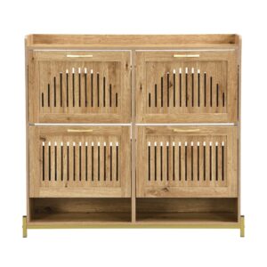 wohnli-moebel-suche-M26003056 Wohnli Möbelsuche - Schuhschrank mit 4 Klapptüren aus Holz