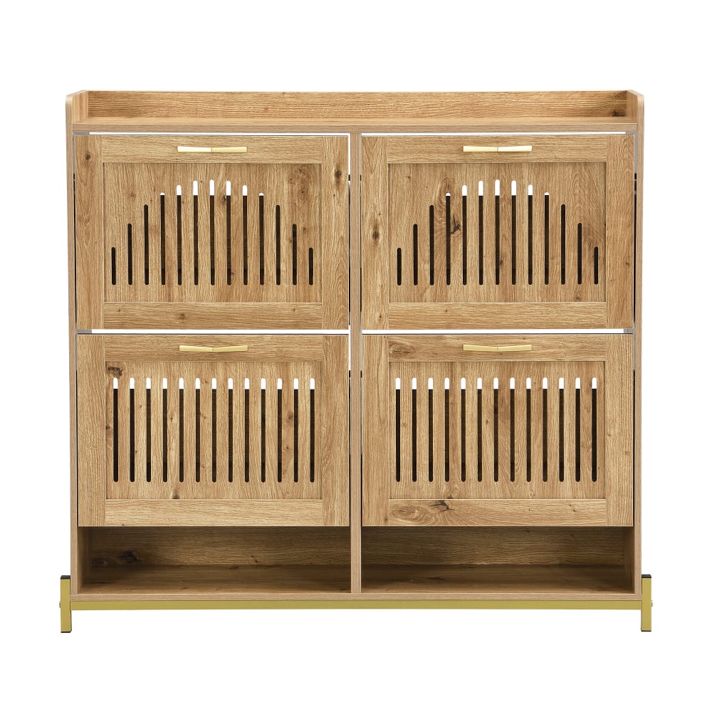 wohnli-moebel-suche-M26003056 Wohnli Möbelsuche - Schuhschrank mit 4 Klapptüren aus Holz