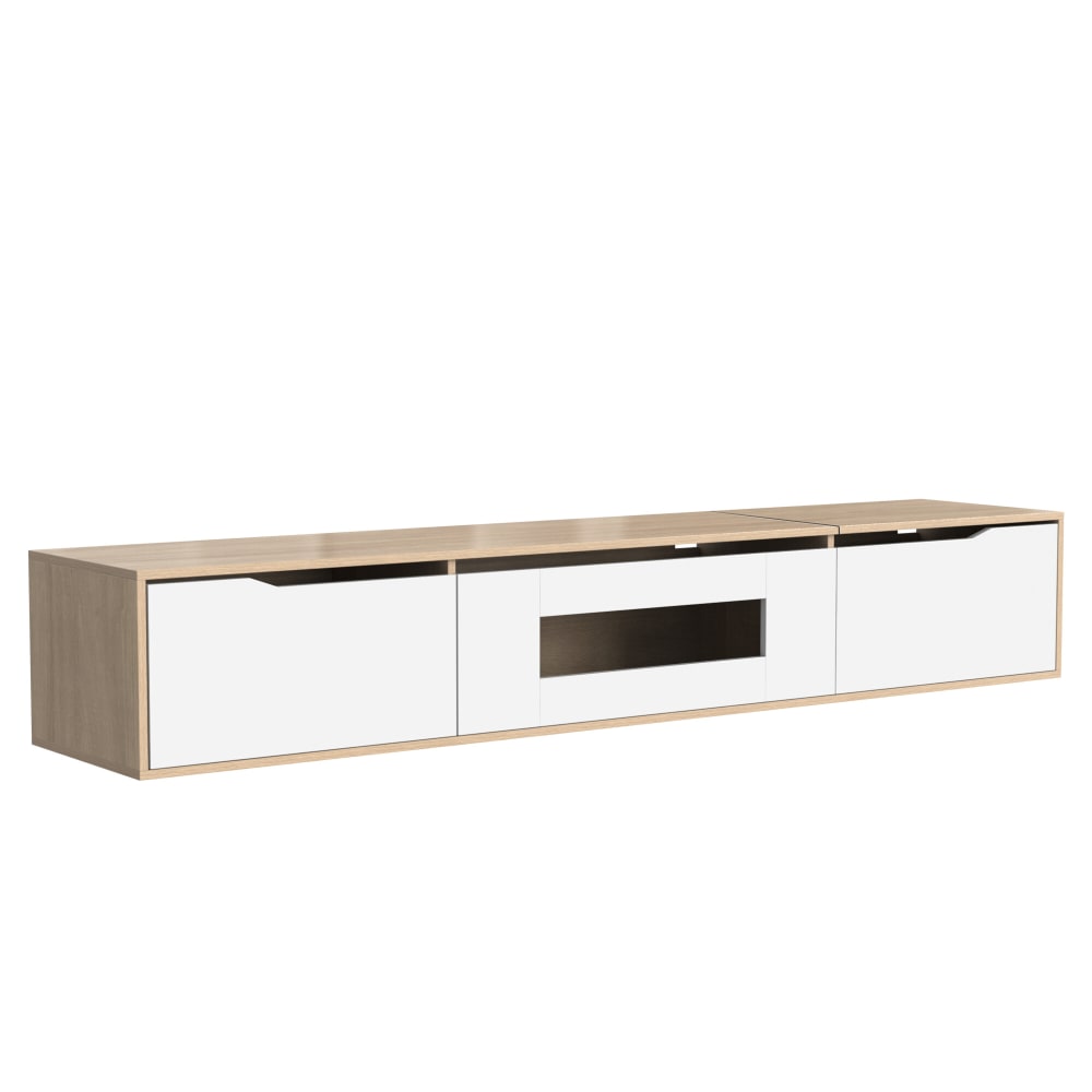 wohnli-moebel-suche-M26003061 Wohnli Möbelsuche - Moderner 180 cm TV-Ständer aus Hochglanzholz mit LED-Beleuchtung