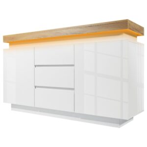 wohnli-moebel-suche-M26003080 Wohnli Möbelsuche - Lackiertes Sideboard mit LED-Beleuchtung