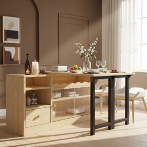 wohnli-moebel-suche-M26003096-1 Ausziehbarem Tisch und Schiebetüren