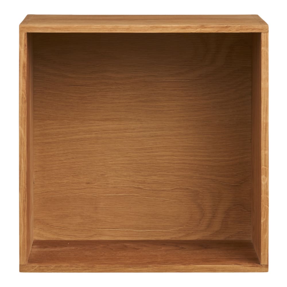 wohnli-moebel-suche-M26004906 Wohnli Möbelsuche - Wandwürfel mit 1 Nische aus massiver Eiche 30 x 30 cm