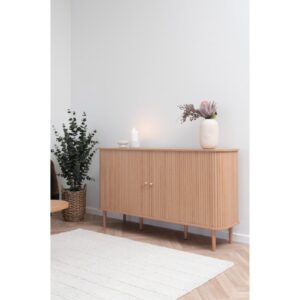 Sideboard in Holzoptik 140 cm 40x79x140cm Holz Braun Moloo Möbel Esszimmermöbel Sideboards, Highboards & niedrige Anrichten
