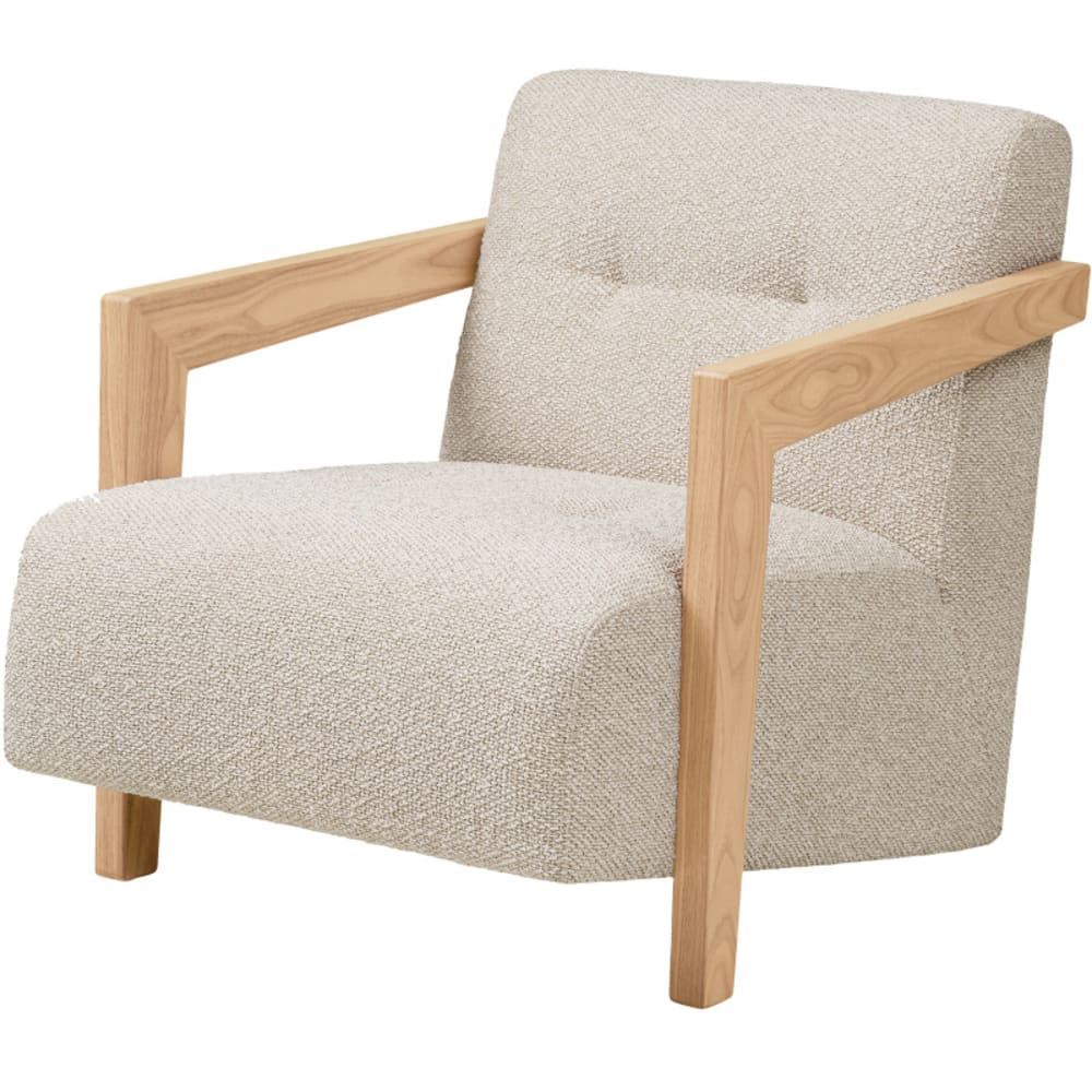 wohnli-moebel-suche-M26004954 Wohnli Möbelsuche - Sessel aus massiver Eiche und beigefarbenem Stoff
