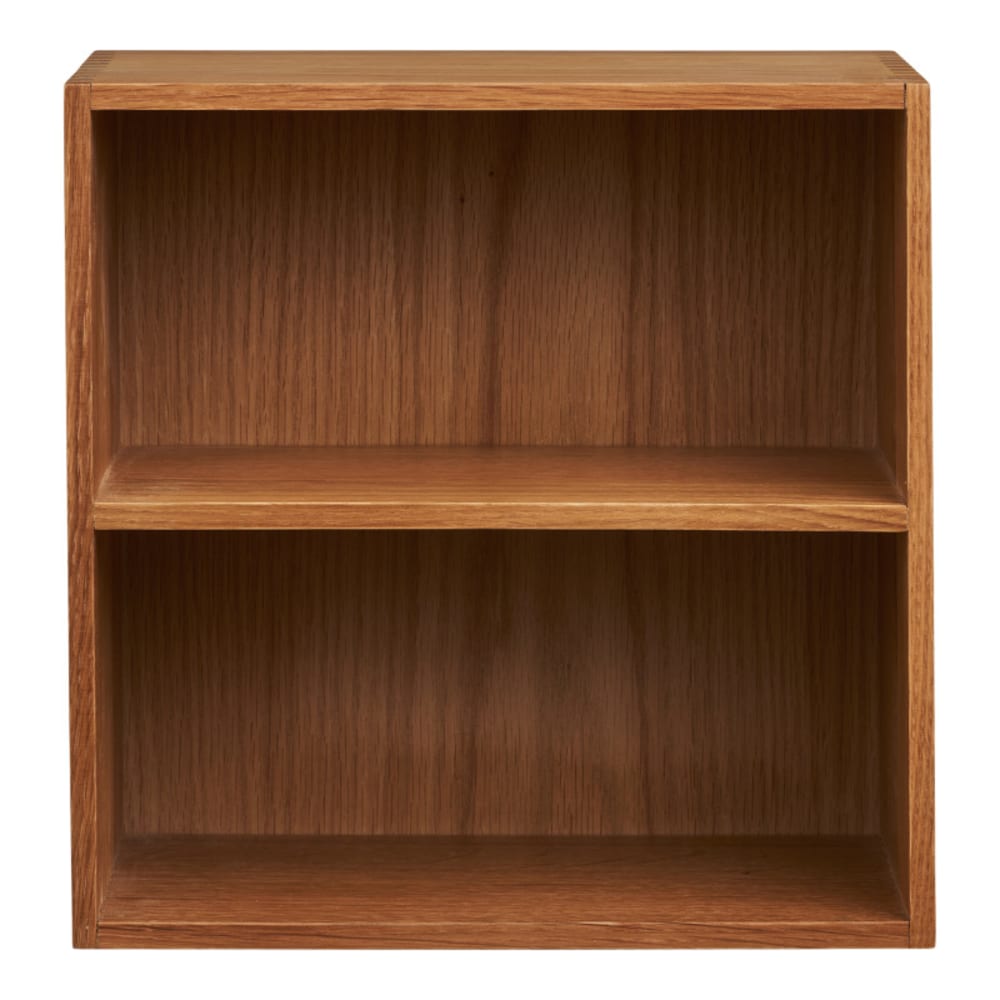 wohnli-moebel-suche-M26004958 Wohnli Möbelsuche - Wandwürfel mit 2 Nischen aus massiver Eiche 30 x 30 cm