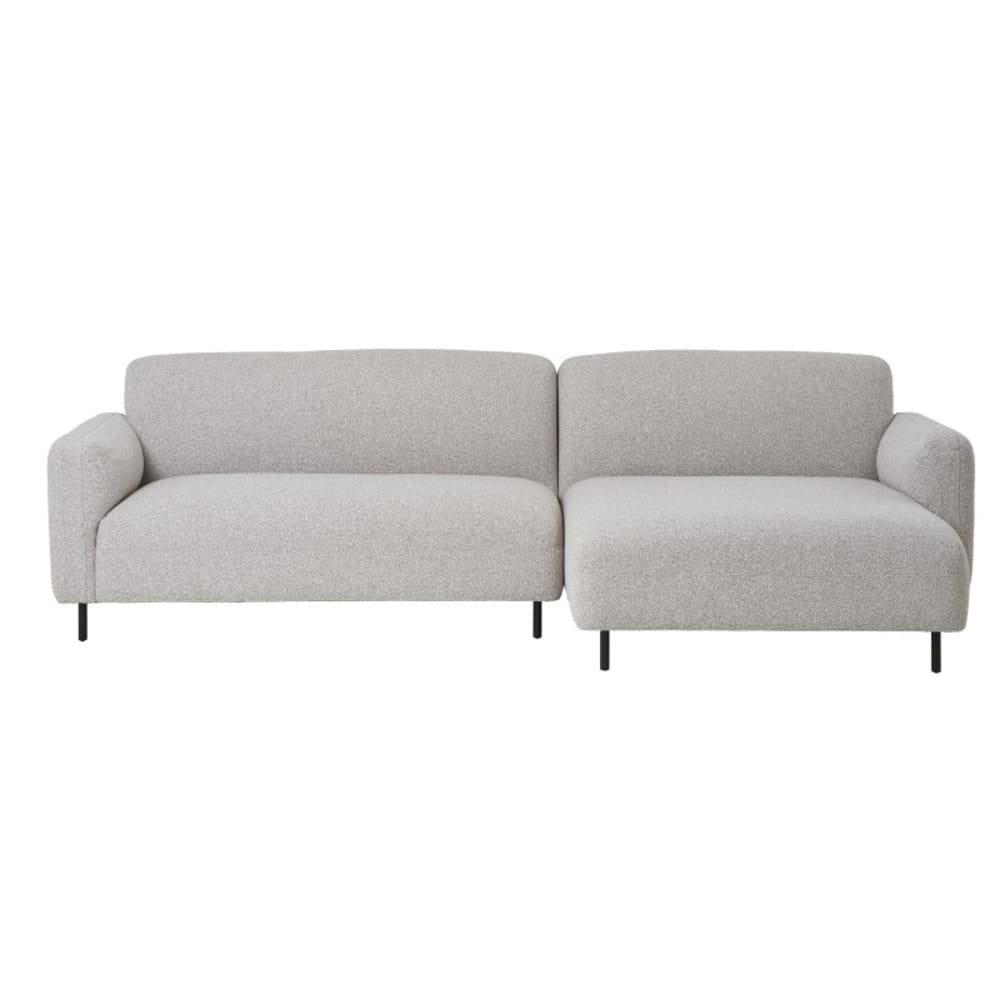 wohnli-moebel-suche-M26004996 Wohnli Möbelsuche - Ecksofa rechts in grauem Bouclé-Stoff