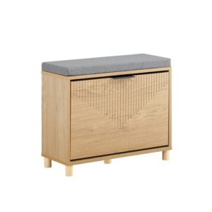 wohnli-moebel-suche-M26005914 Wohnli Möbelsuche - Schuhbank mit einer tür holzfarbe 60x24x50cm modern