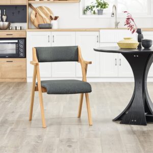 wohnli-moebel-suche-M26005969-1 Klappstuhl faltbar dunkelgrau 61.5x56x77.6cm funktional 61x77x56cm Holz Grau SoBuy Möbel Esszimmermöbel Stühle