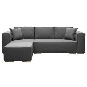 wohnli-moebel-suche-M26006086 Wohnli Möbelsuche - Ecksofa Links mit Schlaffunktion 255 cm aus Velours-Stoff