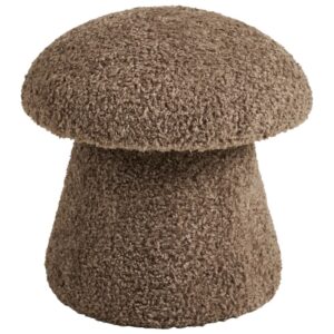 wohnli-moebel-suche-M26006803 Wohnli Möbelsuche - Brauner Kunstfellpouf ø45 cm