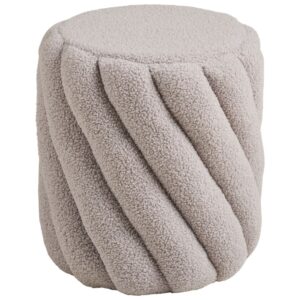 wohnli-moebel-suche-M26006813 Wohnli Möbelsuche - Grauer Stoffpouf ø38 cm