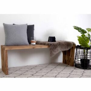 wohnli-moebel-suche-M26006831-1 Bank aus recyceltem Massivholz-Teakholz 140 cm 140x48x35cm Holz Braun Moloo Möbel Esszimmermöbel Sitzbank und Holzbank