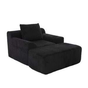 wohnli-moebel-suche-M26006849 Wohnli Möbelsuche - Cord-Relaxsessel mit Hocker