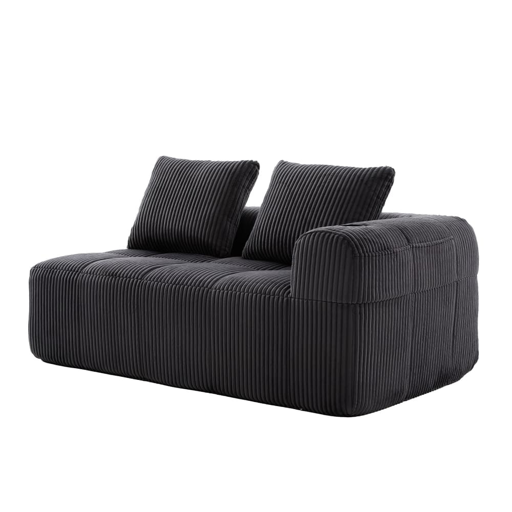 wohnli-moebel-suche-M26006862 Wohnli Möbelsuche - Modularer Cord-Sessel mit Getränkehalter