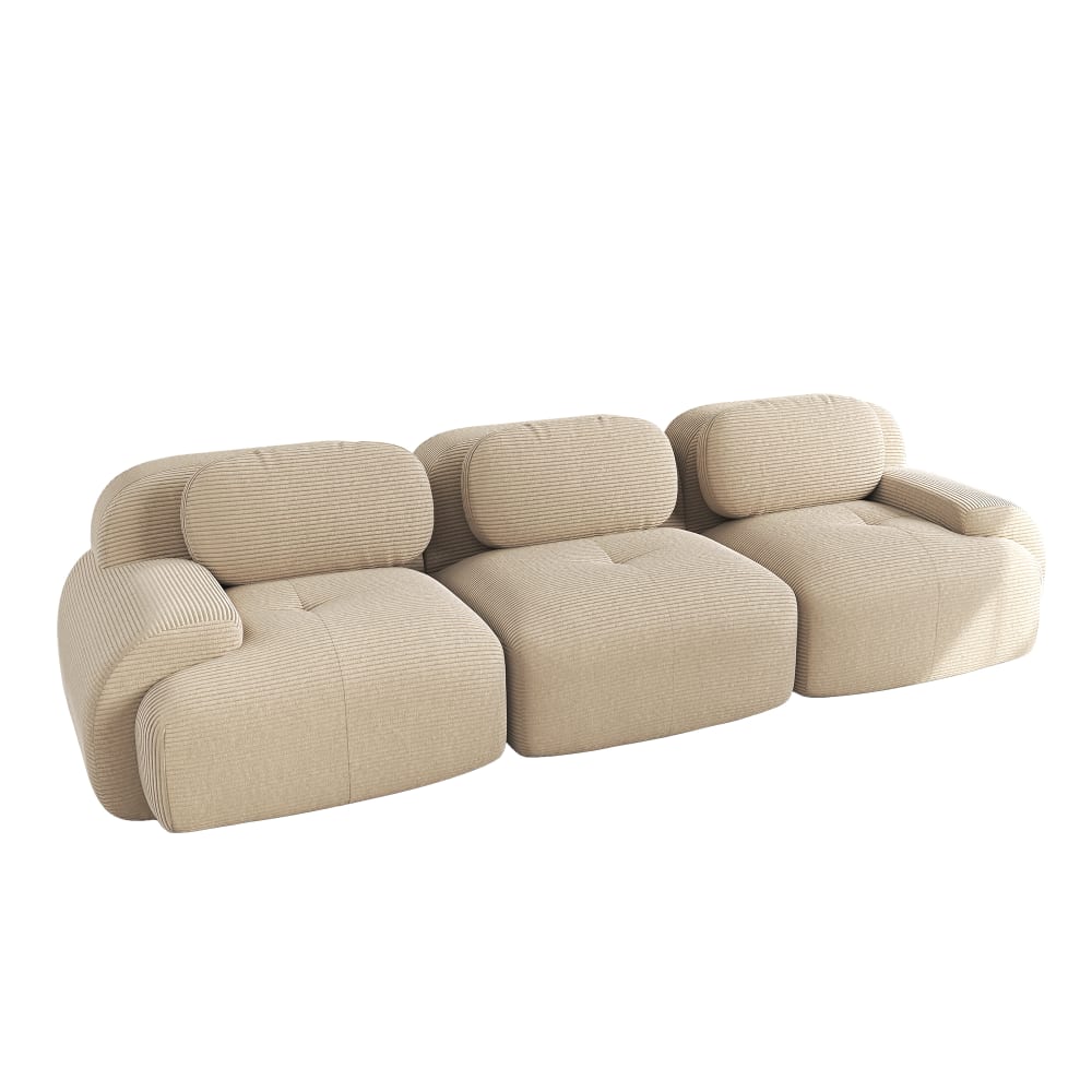 wohnli-moebel-suche-M26006887 Wohnli Möbelsuche - Modulares 3-Sitzer-Sofa aus Cord