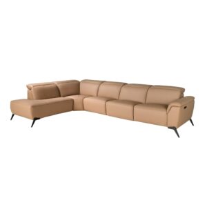 wohnli-moebel-suche-M26007048 Wohnli Möbelsuche - Modulares Relax-Chaiselongue-Sofa links aus braunem Leder