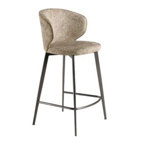 wohnli-moebel-suche-M26007069 Wohnli Möbelsuche - Hocker mit meliertem braunem Stoffbezug