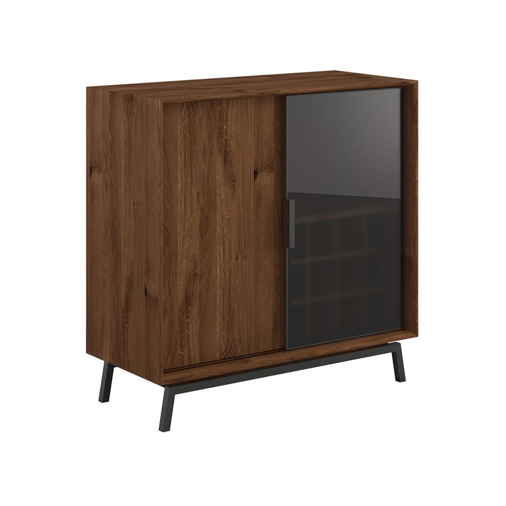 wohnli-moebel-suche-M26007375 Wohnli Möbelsuche - Weinregal mit 16 Fächern aus Massivholz 101x45x101cm