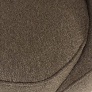 3-Sitzer-Sofa aus Bouclé-Stoff 183x79x85cm PES - Polyester Taupe MACABANE Sofas und Sessel Sofas 2-Sitzer-Sofas & 3-Sitzer-Sofas