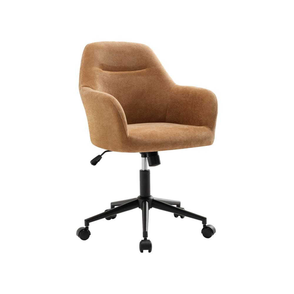 wohnli-moebel-suche-M26007921 Wohnli Möbelsuche - Bürostuhl mit camelfarbenem Chenille-Bezug